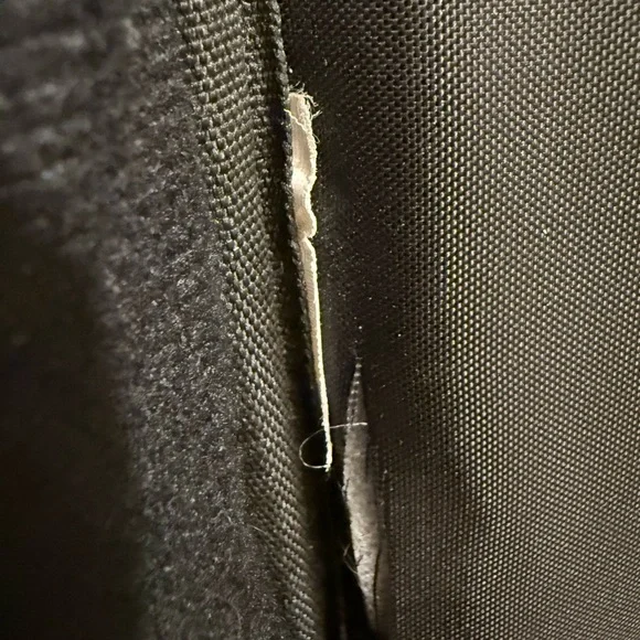 SUMDEX High Quality Thick Black Leather Shoulder Travel Laptop Messenger Bag - Picture 7 of 8